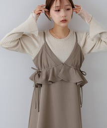 Bab | 【選べるサイズ展開】ペプラムキャミワンピース(ワンピース)