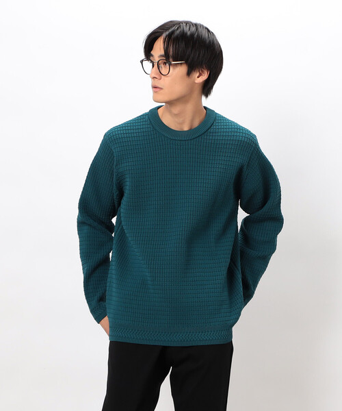 セール】ワッフルクルーネックニット（ニット/セーター）｜COMME CA
