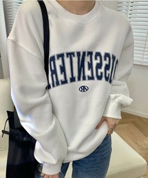 文字ロゴゆったりスウェット