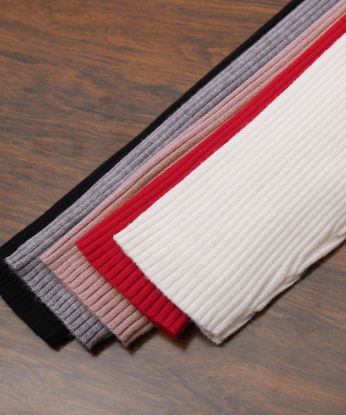 libelle more（リベル モア）の「【洗濯機で洗える】ランダムリブボトルネックニットプルオーバー（ニット/セーター・レディース・レッド/ピンク/オフホワイト/杢グレー/ブラック・M/L）」の17枚目の写真