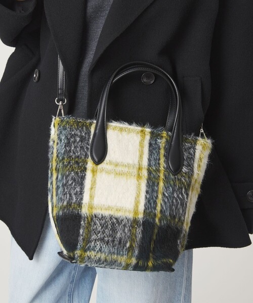 2WAY クロスチェック トートバッグ（トートバッグ）｜green