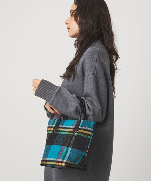 セール】2WAY クロスチェック トートバッグ（トートバッグ）｜green