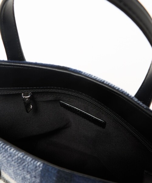 green label relaxing（グリーンレーベルリラクシング）の「2WAY クロスチェック トートバッグ（トートバッグ・レディース・レッド/ライム/ロイヤルブルー/コバルトブルー・FREE）」の22枚目の写真