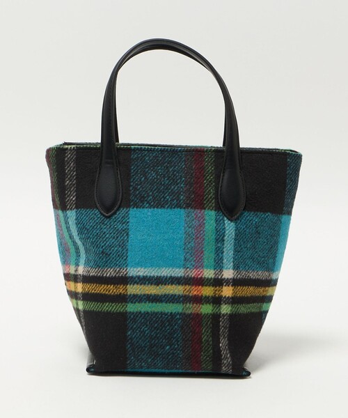 セール】2WAY クロスチェック トートバッグ（トートバッグ）｜green
