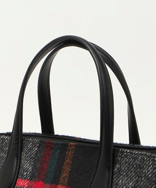 green label relaxing（グリーンレーベルリラクシング）の「2WAY クロスチェック トートバッグ（トートバッグ・レディース・レッド/ライム/ロイヤルブルー/コバルトブルー・FREE）」の12枚目の写真