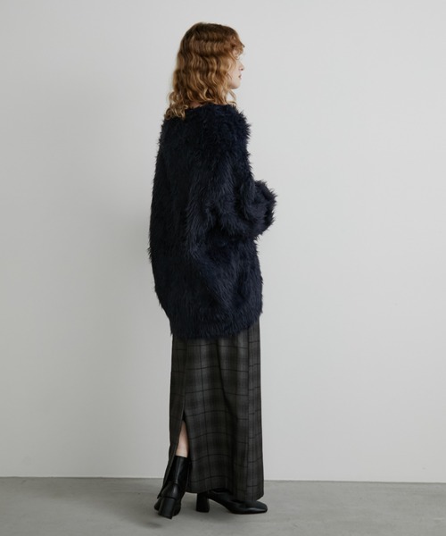 Aunt Marie's(アントマリーズ)の「グレンチェックナロースカート(スカート・レディース・ブラウン/グレー・LARGE/MEDIUM)」の13枚目の写真