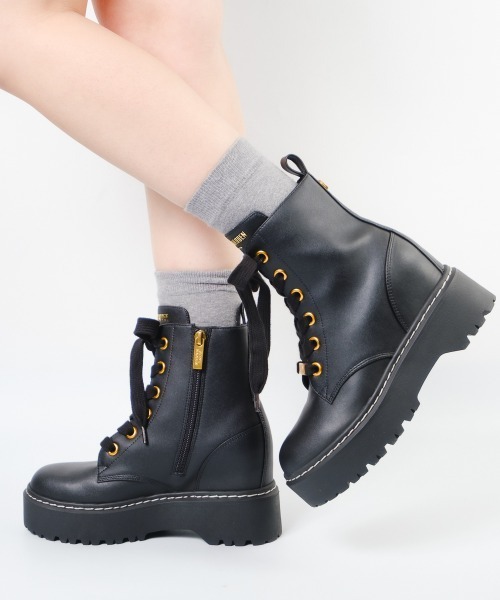 プラットフォームレースアップブーツ/S.MADDEN GATEKEEPER-VA