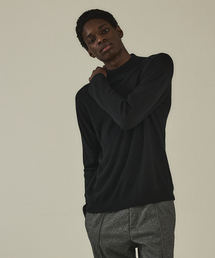 カシミヤ100% ハイネックセーター」に該当するメンズファッション通販