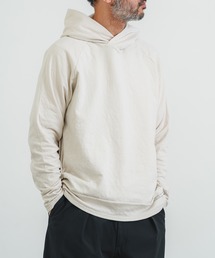 quadro（クオドロ）の「エメラルド接結ニットプルパーカー（パーカー）」