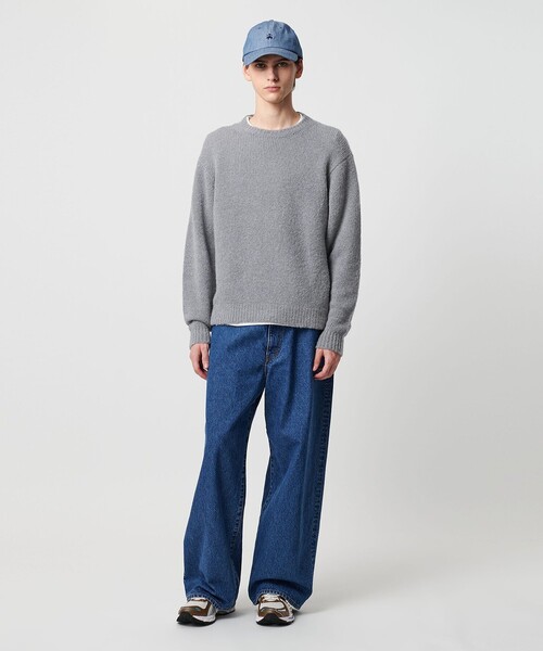 UNITED ARROWS & SONS(ユナイテッドアローズアンドサンズ)の「<UNITED ARROWS & SONS> ALPC/WL C/N SWEATER/ニット(ニット/セーター・メンズ・グレー系/ピンク/ダークブラウン・M/L/XL)」の8枚目の写真