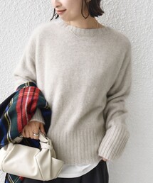 SHIPS | 〈手洗い可能〉フォックス クルーネック ニット プルオーバー(ニット/セーター)