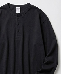 2026AW JEMORGAN/ジェーイーモーガン ワンポイントロゴ刺繍 ヘンリーネックロンT レディース メンズ 長袖Tシャツ