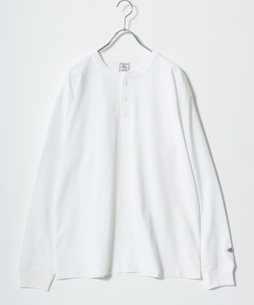 JEMORGAN(ジェーイーモーガン)の「2026SS JEMORGAN/ジェーイーモーガン ワンポイントロゴ刺繍 ヘンリーネックロンT レディース メンズ 長袖Tシャツ(Tシャツ/カットソー・メンズ・グレー/ベージュ/オフホワイト/ブラック/ネイビー・XL/L/M)」の19枚目の写真