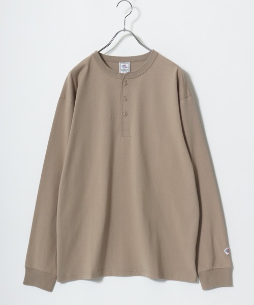 JEMORGAN(ジェーイーモーガン)の「2026SS JEMORGAN/ジェーイーモーガン ワンポイントロゴ刺繍 ヘンリーネックロンT レディース メンズ 長袖Tシャツ(Tシャツ/カットソー・メンズ・グレー/ベージュ/オフホワイト/ブラック/ネイビー・XL/L/M)」の20枚目の写真