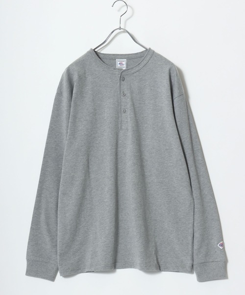 JEMORGAN(ジェーイーモーガン)の「2026SS JEMORGAN/ジェーイーモーガン ワンポイントロゴ刺繍 ヘンリーネックロンT レディース メンズ 長袖Tシャツ(Tシャツ/カットソー・メンズ・グレー/ベージュ/オフホワイト/ブラック/ネイビー・XL/L/M)」の21枚目の写真