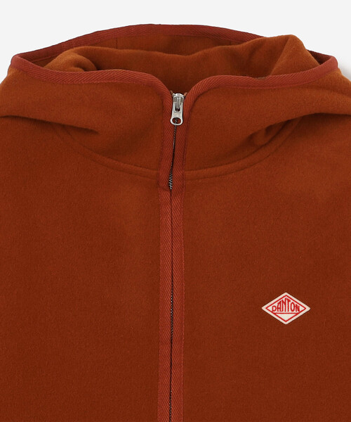 DANTON | ウールメルトン フードブルゾン WOMEN（その他アウター