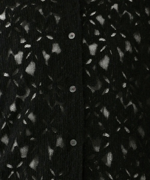 GLOBAL WORK(グローバルワーク)の「起毛フラワーレースシャツ/603586(シャツ/ブラウス・レディース・ブラック/ホワイト・LARGE/MEDIUM)」の21枚目の写真