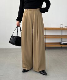 CAPRICIEUX LE'MAGE | すっきりスラックスワイドパンツ(その他パンツ)