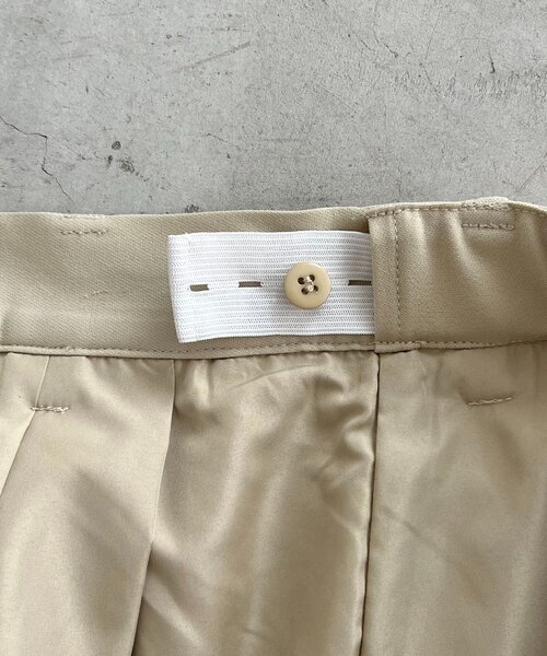 CAPRICIEUX LE'MAGE（カプリシューレマージュ）の「すっきりスラックスワイドパンツ（その他パンツ・レディース・キャメル/ベージュ/ブラック・PS/TM/36/38）」の20枚目の写真