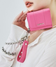 MURUA（ムルーア）の「MURUA(ムルーア)三つ折り財布 MR-W1403 ベルトチャーム（財布）」