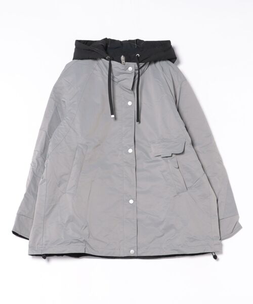 aimoha（アイモハ）の「配色レイヤードダウンジャケット (AW)（ダウンジャケット/コート・レディース・グリーン/ライトベージュ/グレー・FREE）」の20枚目の写真