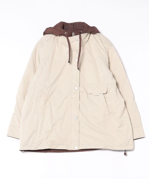 aimoha（アイモハ）の「配色レイヤードダウンジャケット (AW)（ダウンジャケット/コート・レディース・グリーン/ライトベージュ/グレー・FREE）」の21枚目の写真