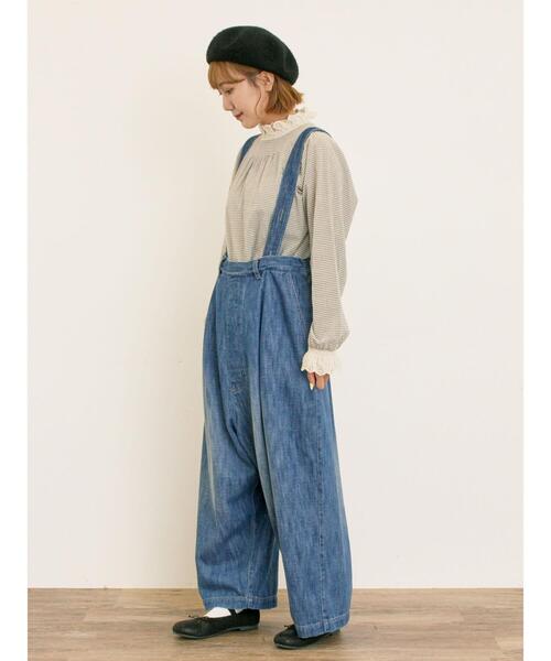 Samansa Mos2(サマンサ モスモス)の「スカラップレースブラウス(シャツ/ブラウス・レディース・オフホワイト/チャコールグレー/ベージュ/キナリ・F)」の10枚目の写真