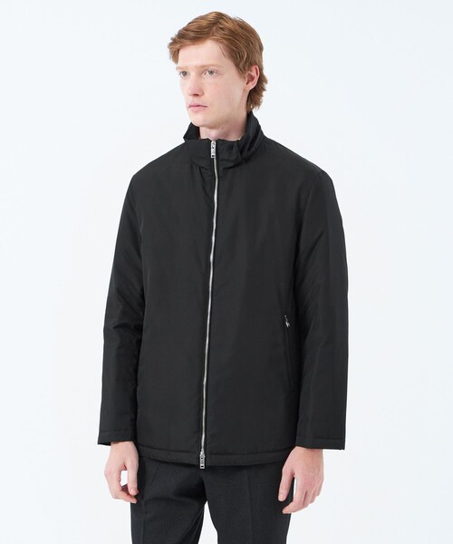 MACKINTOSH PHILOSOPHY(マッキントッシュ フィロソフィー)の「ブリテック BELFAST zip(ベルファストジップ) BOBs 50Dタフタ(ブルゾン・メンズ・ブラック・40/38/42)」の2枚目の写真