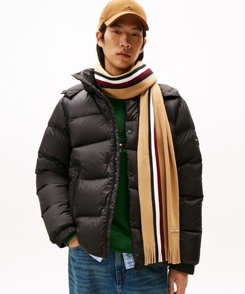 トミー ヒルフィガー（ ）/マルチストライプ柄スカーフ セール】マルチストライプ柄スカーフ（マフラー）｜TOMMY HILFIGER