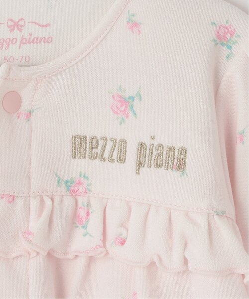 BOX付】リボン・バラ柄2wayオール＆ソックスセット（ベビーギフト