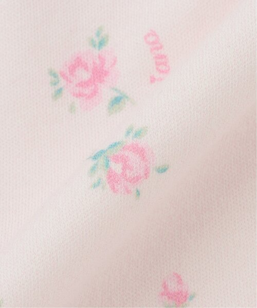 BOX付】リボン・バラ柄2wayオール＆ソックスセット（ベビーギフト