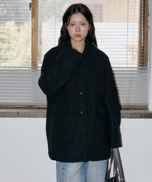 UNE MANSION | インナーキルティングペディンラブリーウールミディハーフコート(ダウンジャケット/コート)