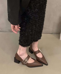 c.u.l（シーユーエル）の「ポインテッドトゥー ベルト パンプス culs158（パンプス）」