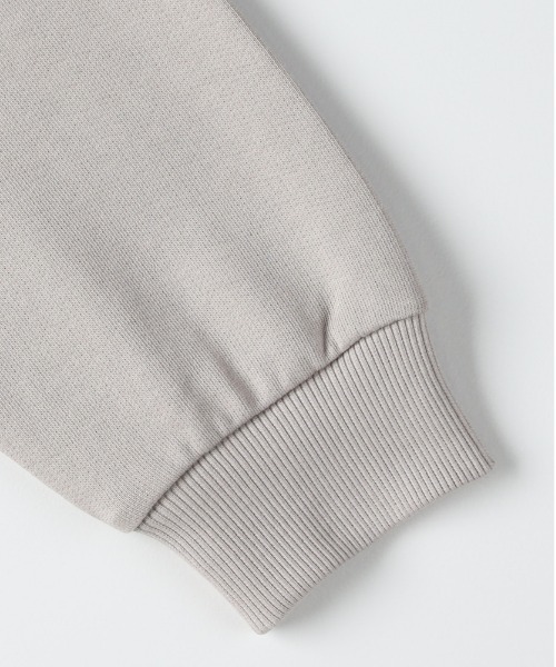 Right-on（ライトオン）の「【Refurbish】配色スウェットパーカー (配色/バイカラー/ロゴ/スウェット/フード/ポケット/カジュアル/デイリー/重ね着/キッズ)（パーカー・キッズ・ブラック/ベージュ・110/120/130/150/160/140）」の9枚目の写真