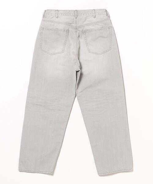 BEAMS(ビームス)の「フェード ダメージ デニムパンツ 【ワイドストレートフィット】(デニムパンツ・メンズ・グレー/インディゴブルー・S/M/L/XL)」の12枚目の写真
