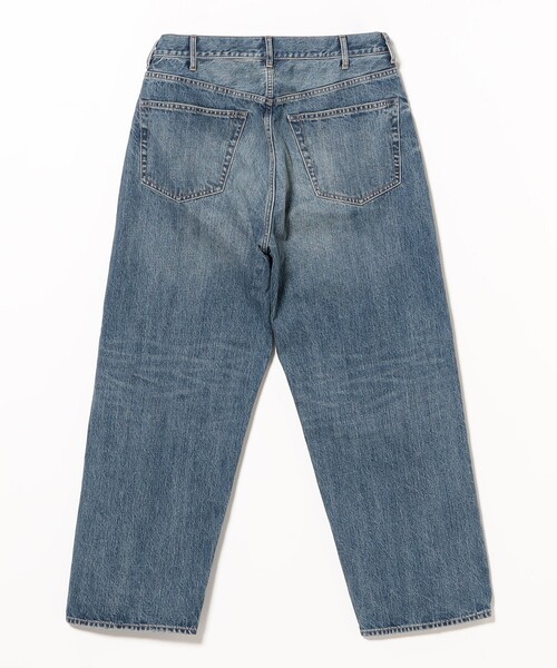 BEAMS(ビームス)の「フェード ダメージ デニムパンツ 【ワイドストレートフィット】(デニムパンツ・メンズ・グレー/インディゴブルー・S/M/L/XL)」の7枚目の写真