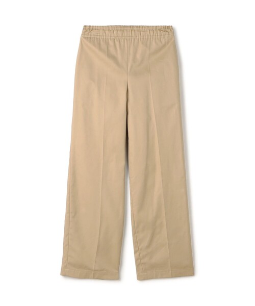 EDITION（エディション）の「コンパクトギャバ イージーチノパンツ（チノパンツ・レディース・グリーン系その他/ベージュ・36/34）」の2枚目の写真