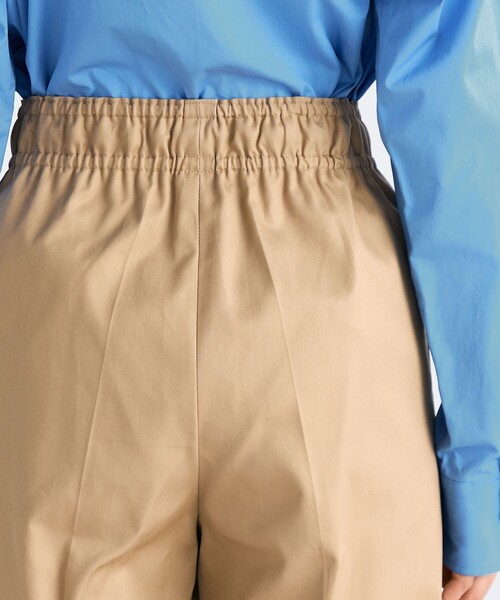 EDITION（エディション）の「コンパクトギャバ イージーチノパンツ（チノパンツ・レディース・グリーン系その他/ベージュ・36/34）」の8枚目の写真