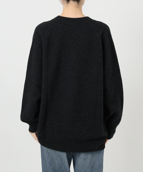 セール】ラグランスリーブ Vネックプルオーバー（ニット/セーター