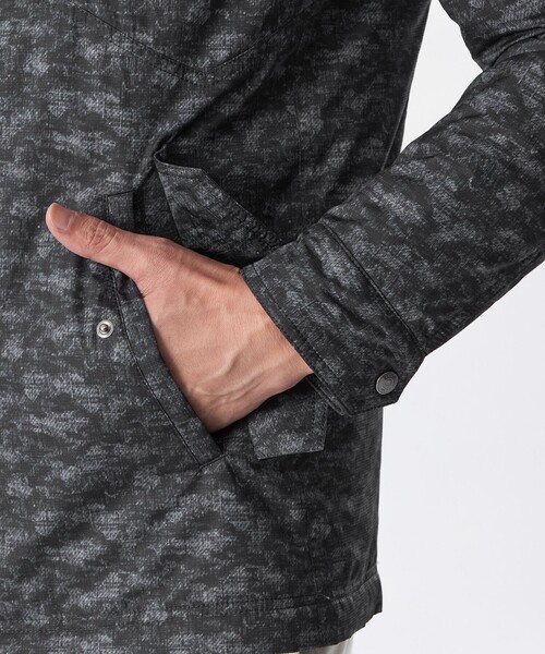 EPOCA UOMO（エポカウォモ）の「光電子(R)中綿ラインカモフラブルゾン（ブルゾン・メンズ・グレー系その他/チャコールグレー・46/48）」の12枚目の写真