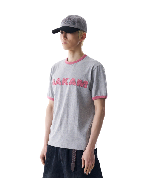 AAKAM(アーカム)の「Logo Patch Ringer Top (Pink)(Tシャツ/カットソー・レディース・その他・2/3/WOMENS)」の1枚目の写真