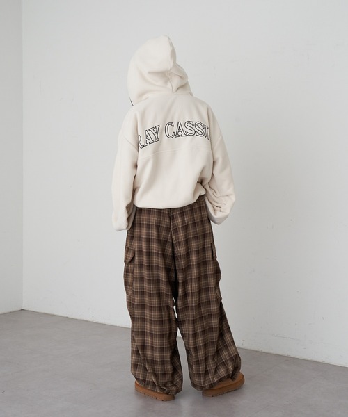 RAY CASSIN（レイカズン）の「ボア付スエードスニーカー（スニーカー・レディース・ベージュ/ライトベージュ・S/L/M）」の22枚目の写真