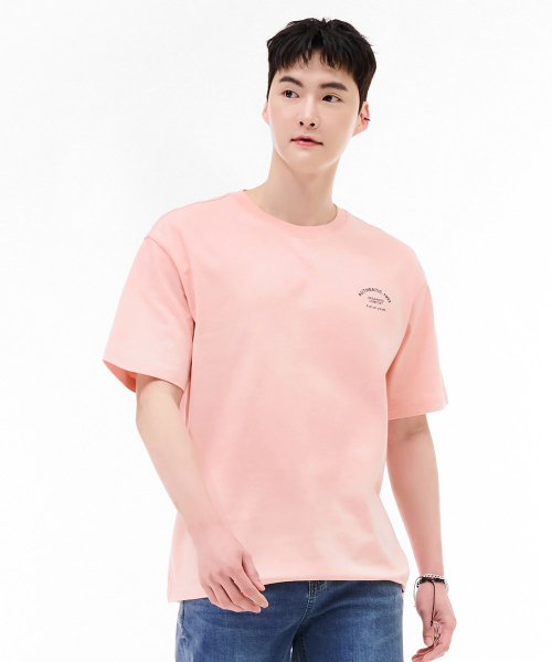CHASECULT(チェイスカルト)の「ユニセックス 胸グラフィック 半袖Tシャツ - ピンク(Tシャツ/カットソー・メンズ・ピンク・90/100/95/105)」の4枚目の写真