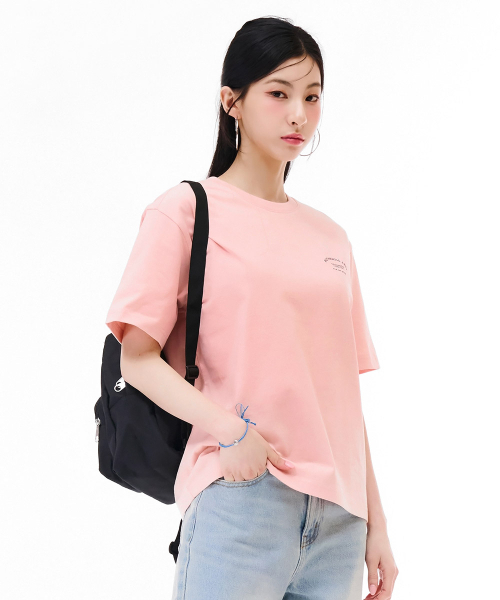 CHASECULT(チェイスカルト)の「ユニセックス 胸グラフィック 半袖Tシャツ - ピンク(Tシャツ/カットソー・メンズ・ピンク・90/100/95/105)」の5枚目の写真