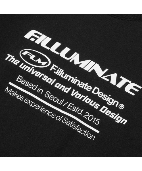 F.ILLUMINATE（フィルミネイト）の「FLMロゴブロックTシャツ-ブラック（Tシャツ/カットソー・レディース・その他・SMALL/MEDIUM）」の5枚目の写真