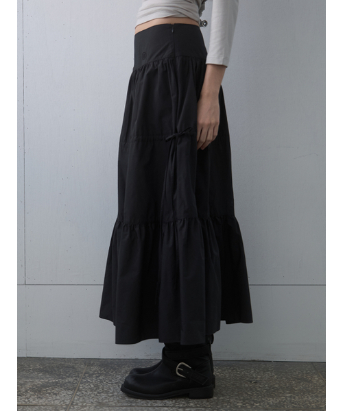 Kijun(キジュン)の「Shirring Full Skirt Black(スカート・レディース・その他・SMALL/MEDIUM)」の17枚目の写真