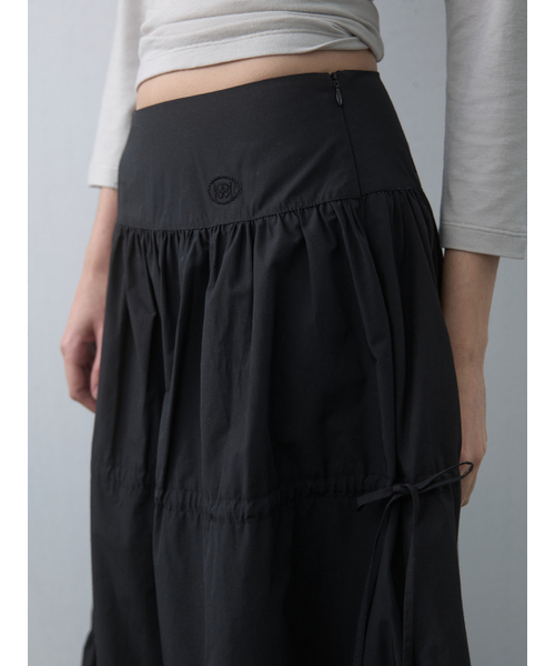 Kijun(キジュン)の「Shirring Full Skirt Black(スカート・レディース・その他・SMALL/MEDIUM)」の16枚目の写真