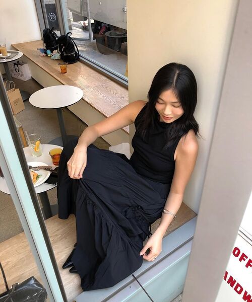 Kijun(キジュン)の「Shirring Full Skirt Black(スカート・レディース・その他・SMALL/MEDIUM)」の11枚目の写真