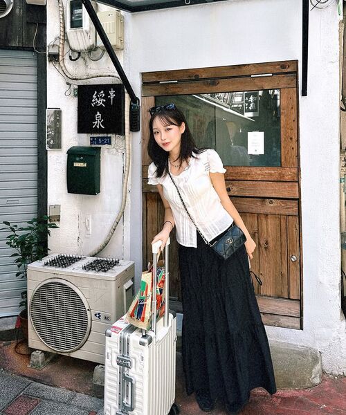 Kijun(キジュン)の「Shirring Full Skirt Black(スカート・レディース・その他・SMALL/MEDIUM)」の9枚目の写真