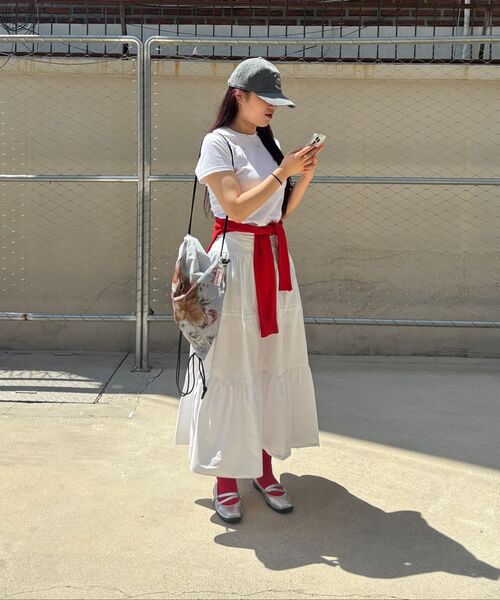 Kijun(キジュン)の「Shirring Full Skirt Black(スカート・レディース・その他・SMALL/MEDIUM)」の3枚目の写真